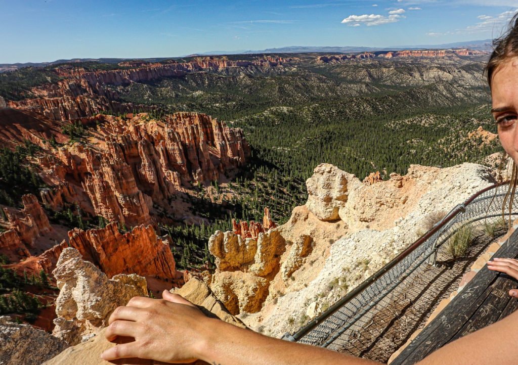 Bryce Canyon National park scenic overlook