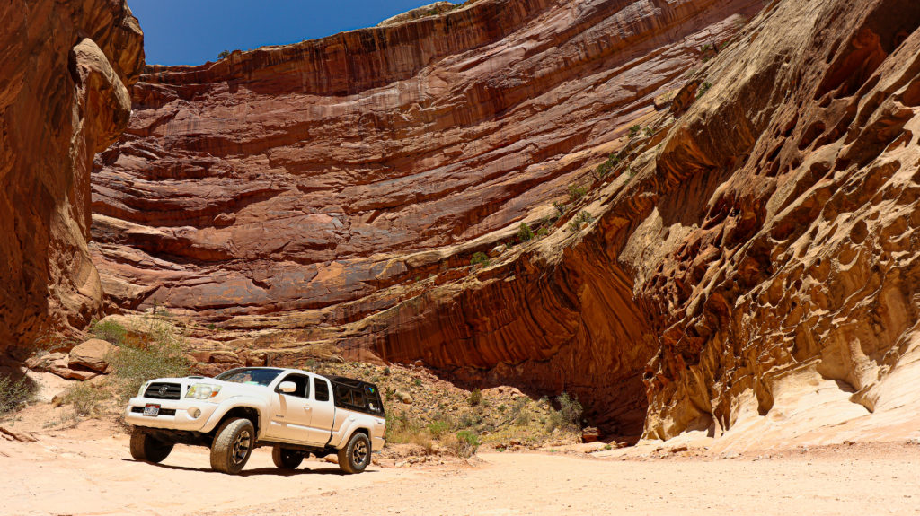 Billys Tacoma in Capitol Reef national park